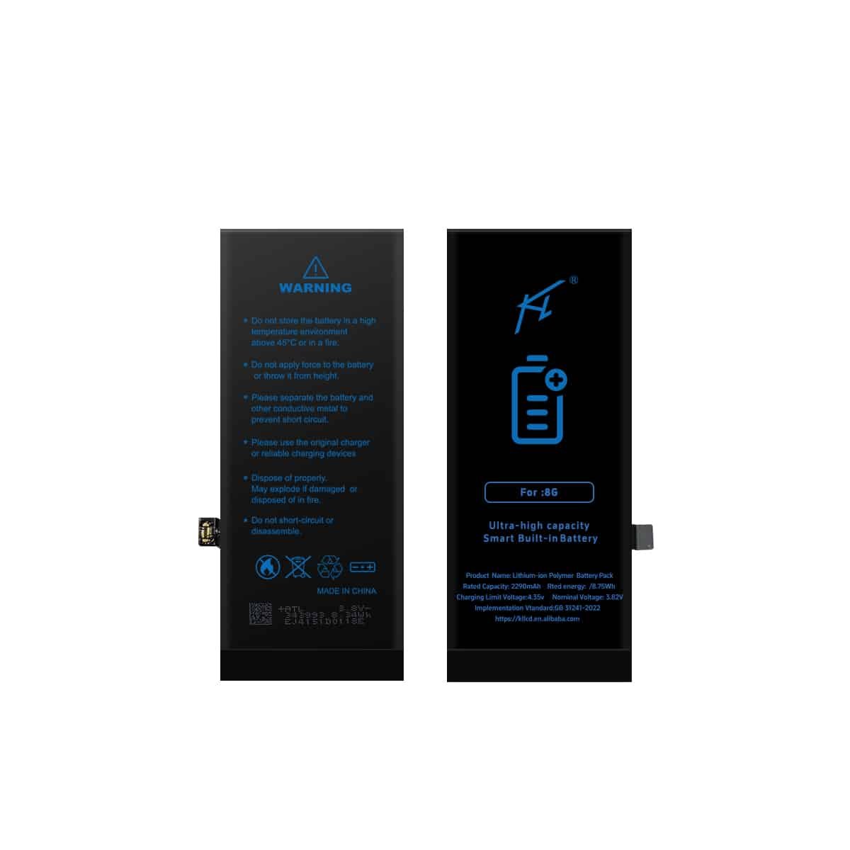 iPhone 8G Replacement Battery (OEM-Grade, 2210 mAh)